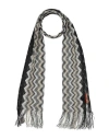 Missoni Woman Scarf Light Grey Size - Viscose, Polyester In Gray