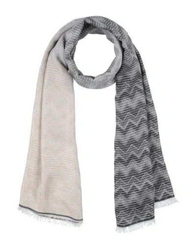 Missoni Woman Scarf Light Grey Size - Viscose, Modal, Polyester
