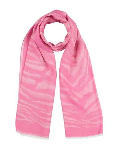 Missoni Woman Scarf Magenta Size - Cotton, Modal