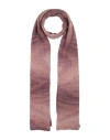 Missoni Woman Scarf Mauve Size - Viscose, Synthetic Fibers, Wool, Cupro, Cashmere