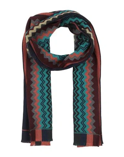 Missoni Woman Scarf Midnight Blue Size - Wool