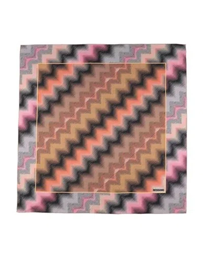 Missoni Woman Scarf Orange Size - Silk