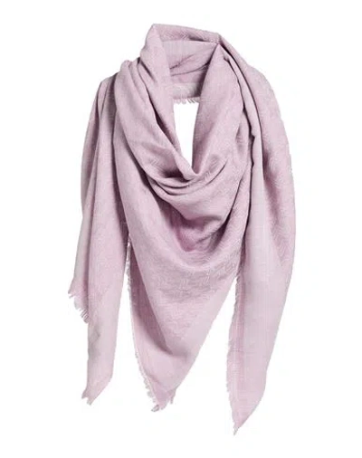 Missoni Woman Scarf Pink Size - Cotton, Cashmere