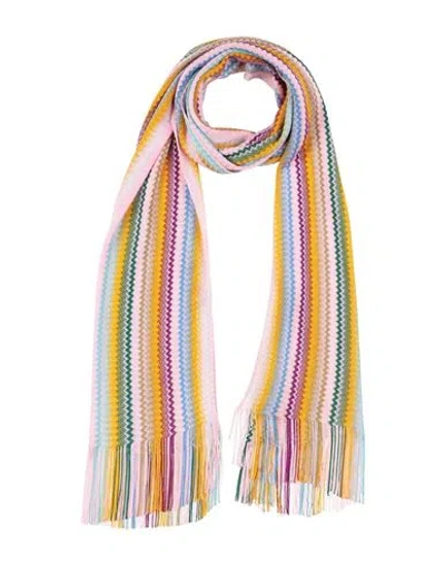 Missoni Woman Scarf Pink Size - Viscose