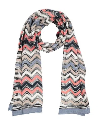 Missoni Woman Scarf Pink Size - Wool, Viscose