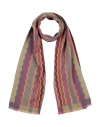 Missoni Woman Scarf Red Size - Wool In Multi
