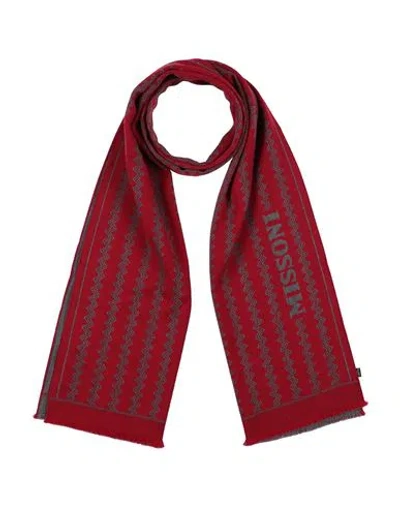 Missoni Woman Scarf Red Size - Wool