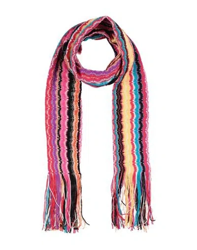 Missoni Woman Scarf Red Size - Wool, Viscose