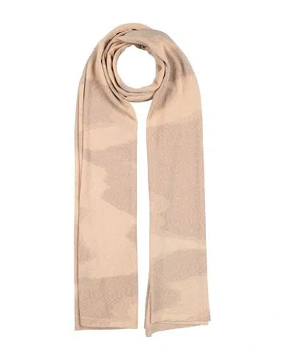 Missoni Woman Scarf Sand Size - Viscose, Polyester, Polyamide In Beige