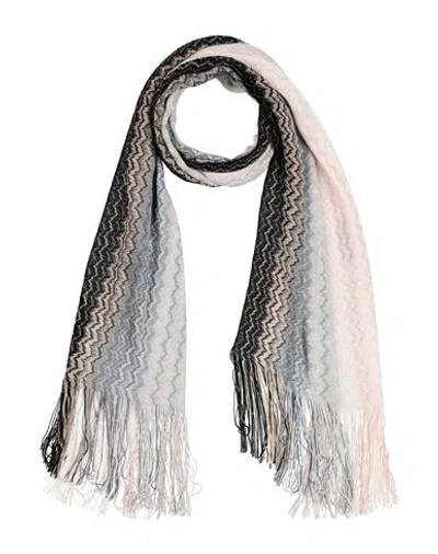 Missoni Woman Scarf Sky Blue Size - Viscose