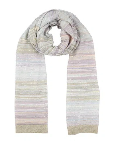 Missoni Woman Scarf Sky Blue Size - Viscose, Polyamide, Polyester, Metallic Fiber