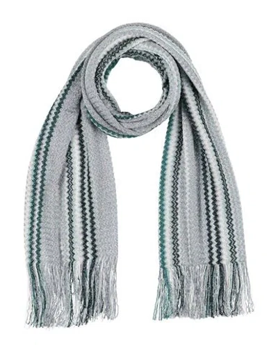 Missoni Woman Scarf Sky Blue Size - Viscose, Polyester