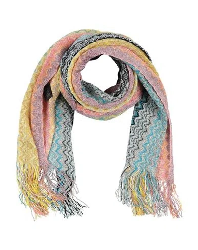 Missoni Woman Scarf Yellow Size - Viscose, Cotton, Polyester