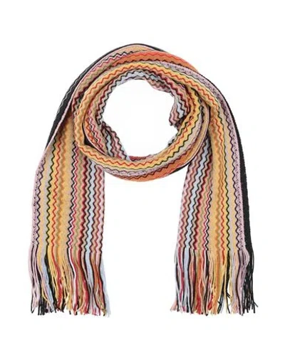 Missoni Woman Scarf Yellow Size - Wool, Acrylic