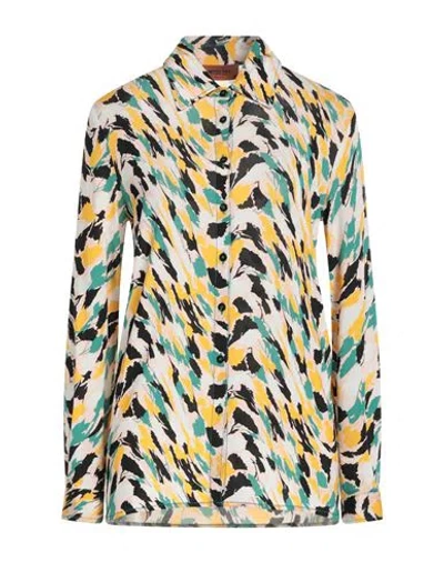 Missoni Woman Shirt Light Pink Size 4 Viscose, Elastane In Green