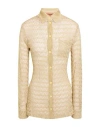 Missoni Woman Shirt Sand Size 2 Viscose, Cupro, Polyester In Beige