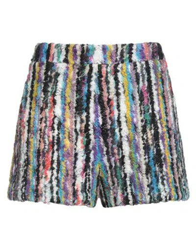 Missoni Woman Shorts & Bermuda Shorts Black Size 10 Wool, Mohair Wool, Polyamide