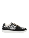Missoni Woman Sneakers Black Size 11 Textile Fibers