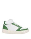Missoni Woman Sneakers Green Size 6 Textile Fibers