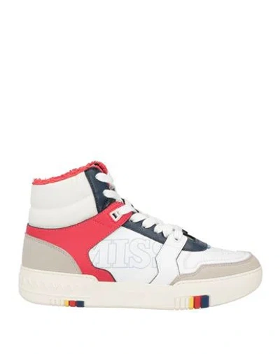 Missoni Woman Sneakers White Size 10 Textile Fibers