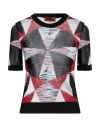 Missoni Woman Sweater Black Size 10 Viscose, Cotton, Polyamide In Black