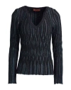 Missoni Woman Sweater Black Size 10 Viscose, Metallic Fiber, Polyester In Black