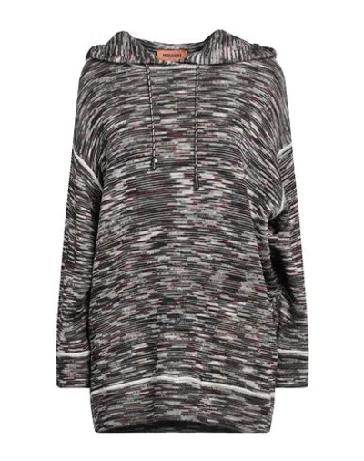 Missoni Woman Sweater Black Size M Wool, Viscose, Polyamide, Polyurethane