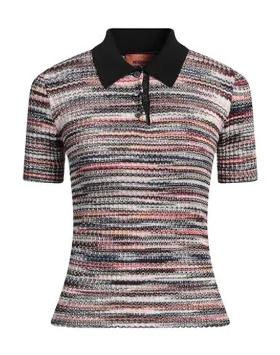 Missoni Woman Sweater Fuchsia Size 8 Viscose, Wool In Pink