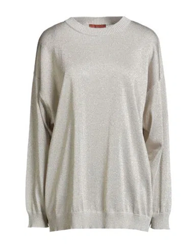 Missoni Woman Sweater Gold Size 8 Viscose, Metallic Fiber