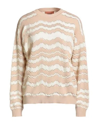 Missoni Woman Sweater Ivory Size Xs Viscose, Wool, Polyester