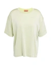 Missoni Woman Sweater Light Green Size 2 Viscose, Metallic Fiber