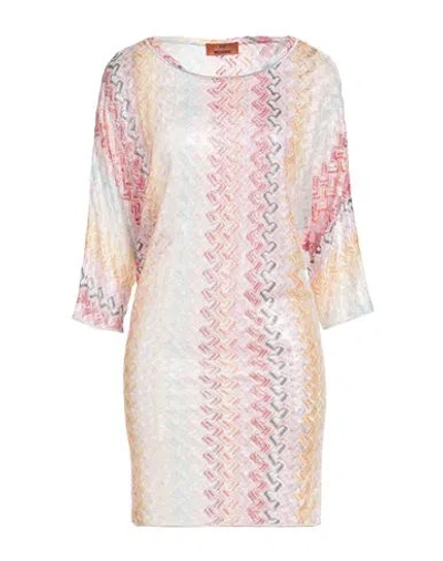 Missoni Woman Sweater Light Pink Size 8 Viscose