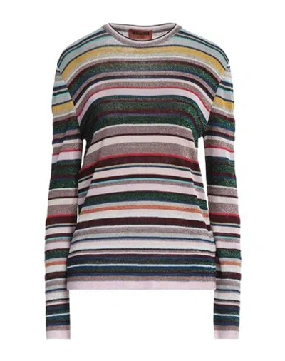 Missoni Woman Sweater Pink Size 12 Viscose, Cupro, Polyester