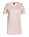 Missoni Woman Sweater Pink Size 8 Viscose, Cupro, Polyester In Pink