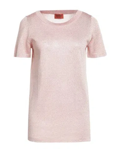 Missoni Woman Sweater Pink Size 8 Viscose, Cupro, Polyester