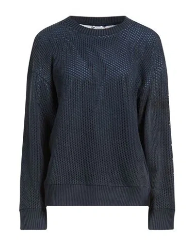 Missoni Woman Sweater Slate Blue Size M Cotton