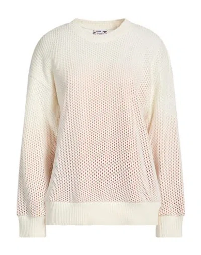 Missoni Woman Sweater White Size L Cotton In Neutral