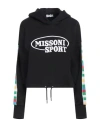 Missoni Logo-print Drawstring Hoodie In Black