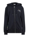 Missoni Sport Woman Sweatshirt Midnight Blue Size M Cotton In Blue