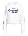 Missoni Woman Sweatshirt White Size M Cotton In White