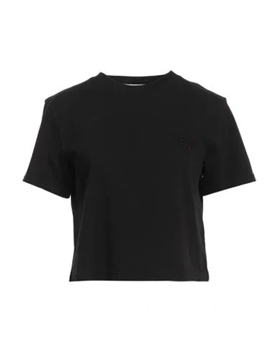 Missoni Woman T-shirt Black Size Xl Cotton