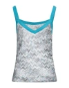 Missoni Top  Damen Farbe Weiss In Blue