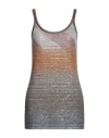 Missoni Woman Top Orange Size 4 Polyamide, Viscose, Wool, Cupro, Polyester