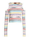 Missoni Woman Top White Size 6 Polyester, Viscose, Polyamide, Elastane In White
