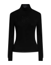 Missoni Woman Turtleneck Black Size 6 Wool, Viscose In Black