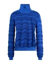Missoni Viscose And Wool Turtleneck With Tone-on-tone Zigzag In Multi