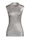 Missoni Woman Turtleneck Brown Size 4 Viscose, Polyurethane