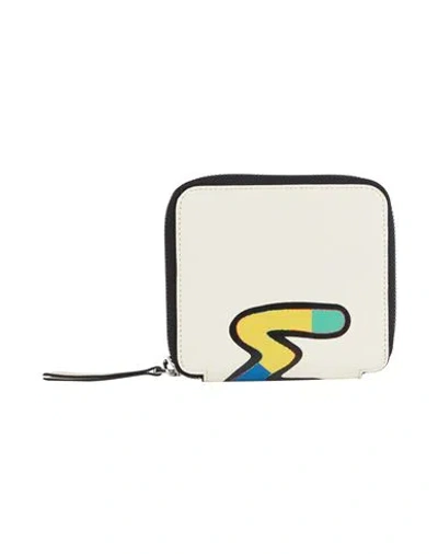 Missoni Woman Wallet Ivory Size - Leather In White