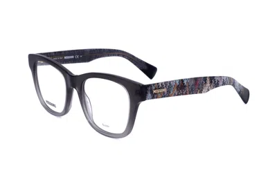 Missoni Women's 50 Mm Grey Eyeglasses In Multi