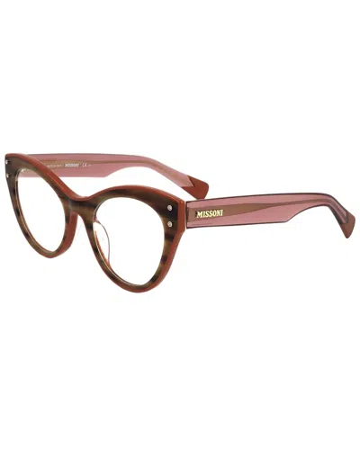 Missoni Women's 50mm Optical Frames In Brown